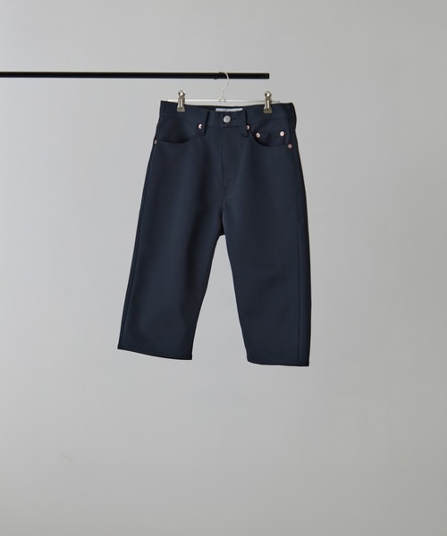 JANE SMITH/ジェーン・スミス]ACETATE SATIN 5 POCKET CAPRI PANTS