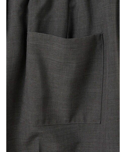 mizuiroind（ミズイロインド）の「mizuiro ind ワイドスラックス（その他パンツ・レディース・ベージュ/ネイビー/ライトグレー/チャコールグレー/ブラック/ブラウン・FREE）」の16枚目の写真