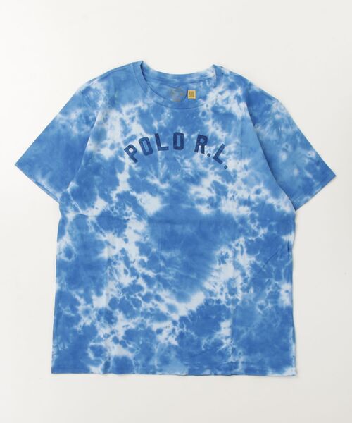 POLO RALPH LAUREN CHILDRENSWEAR（ポロ ラルフ ローレン チルドレンズウェア）の「ロゴ タイダイ コットン Tシャツ（Tシャツ/カットソー・キッズ・パープル系2・L/M/S）」の3枚目の写真