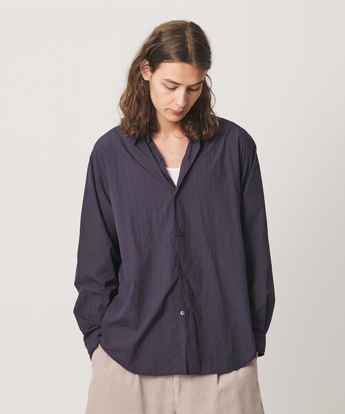 California General Store(California General Store)の「<CGS.>ナイロン レギュラーカラー シャツ(シャツ/ブラウス・メンズ・ネイビー/コバルトブルー/ホワイト・M/L/S)」の17枚目の写真