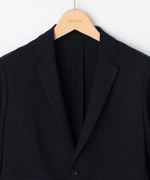 NOLLEY'S LIGHT（ノーリーズライト）の「《ビジカジ/セットアップ対応》Reflax　キャンバス　テーラーカーデ（テーラードジャケット・メンズ・チャコールグレー/ネイビー・S/M/L/XL）」の12枚目の写真