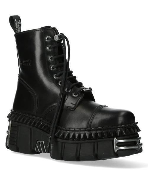 NEW ROCK(ニューロック)の「NEW ROCK/ニューロック/M-WALL083CCT-S9(ブーツ・メンズ・ブラック・41)」の1枚目の写真