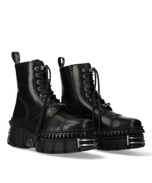 NEW ROCK(ニューロック)の「NEW ROCK/ニューロック/M-WALL083CCT-S9(ブーツ・メンズ・ブラック・41)」の2枚目の写真