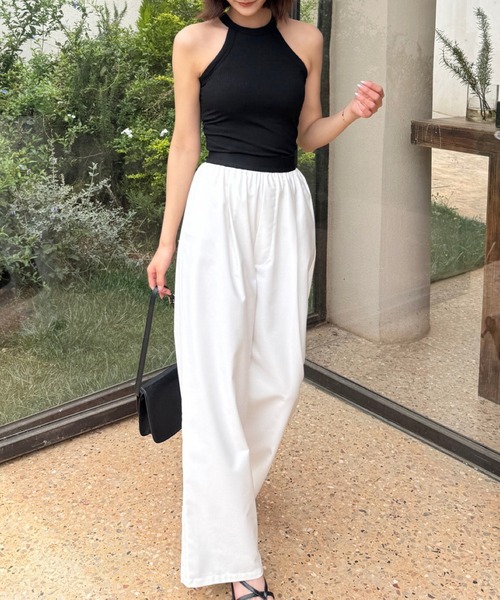 BIRTHDAY BASH(バースデイバッシュ)の「BB MS PANTS(BB MSパンツ)(その他パンツ・レディース・グレー/ネイビー/ホワイト/カーキ/ブラック/ブルー・FREE)」の2枚目の写真