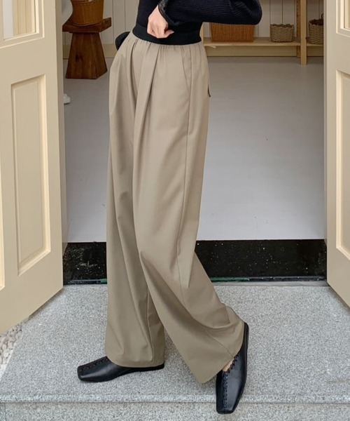 BIRTHDAY BASH(バースデイバッシュ)の「BB MS PANTS(BB MSパンツ)(その他パンツ・レディース・グレー/ネイビー/ホワイト/カーキ/ブラック/ブルー・FREE)」の4枚目の写真