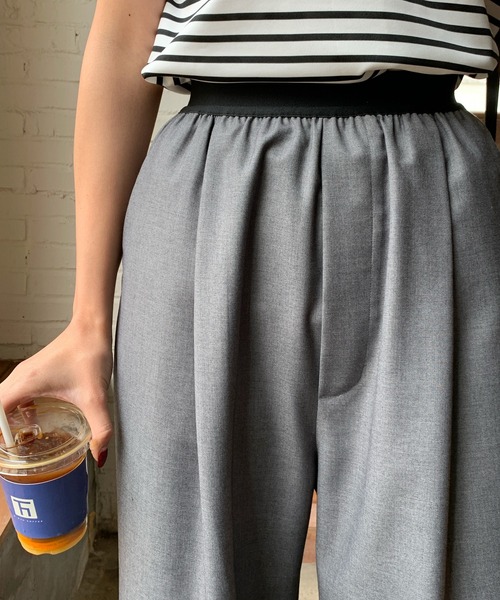 BIRTHDAY BASH(バースデイバッシュ)の「BB MS PANTS(BB MSパンツ)(その他パンツ・レディース・グレー/ネイビー/ホワイト/カーキ/ブラック/ブルー・FREE)」の11枚目の写真