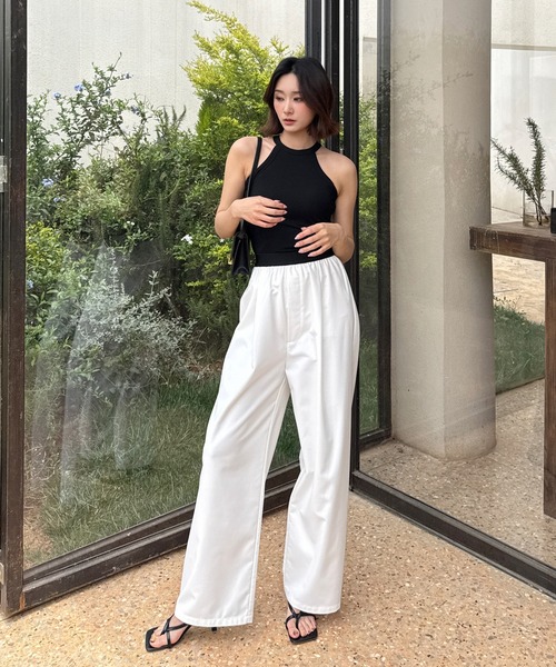 BIRTHDAY BASH(バースデイバッシュ)の「BB MS PANTS(BB MSパンツ)(その他パンツ・レディース・グレー/ネイビー/ホワイト/カーキ/ブラック/ブルー・FREE)」の8枚目の写真