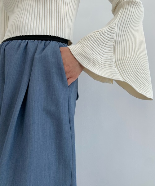 BIRTHDAY BASH(バースデイバッシュ)の「BB MS PANTS(BB MSパンツ)(その他パンツ・レディース・グレー/ネイビー/ホワイト/カーキ/ブラック/ブルー・FREE)」の15枚目の写真