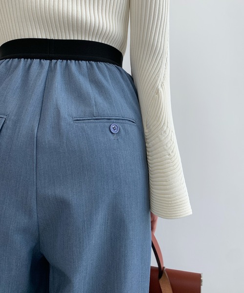 BIRTHDAY BASH(バースデイバッシュ)の「BB MS PANTS(BB MSパンツ)(その他パンツ・レディース・グレー/ネイビー/ホワイト/カーキ/ブラック/ブルー・FREE)」の16枚目の写真