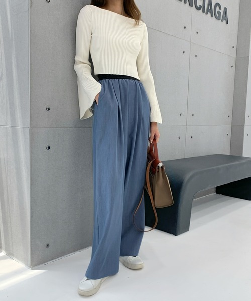 BIRTHDAY BASH(バースデイバッシュ)の「BB MS PANTS(BB MSパンツ)(その他パンツ・レディース・グレー/ネイビー/ホワイト/カーキ/ブラック/ブルー・FREE)」の17枚目の写真