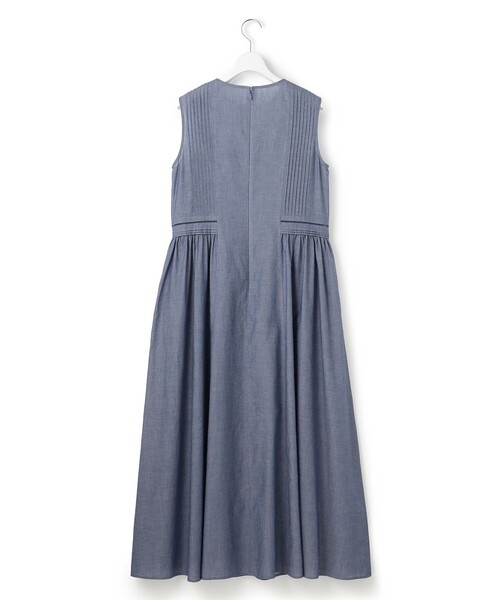 23区(ニジュウサンク)の「デニムローン ワンピース(ワンピース・レディース・ネイビー系/グレー系・38)」の17枚目の写真