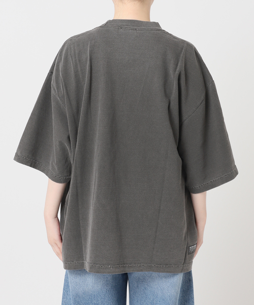 POET MEETS DUBWISE（ポエットミーツダブワイズ）の「POET MEETS DUBWISE 別注LOOSE FIT Tシャツ（Tシャツ/カットソー・レディース・ブラック系その他/ベージュ/ホワイト・FREE）」の14枚目の写真