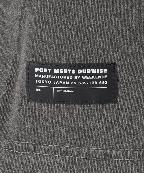 POET MEETS DUBWISE（ポエットミーツダブワイズ）の「POET MEETS DUBWISE 別注LOOSE FIT Tシャツ（Tシャツ/カットソー・レディース・ブラック系その他/ベージュ/ホワイト・FREE）」の19枚目の写真