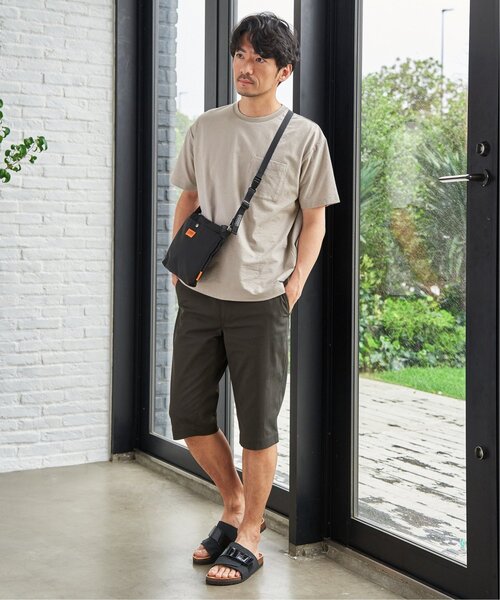 ikka(イッカ)の「冷感DRYサッカーポケットTシャツ(Tシャツ/カットソー・メンズ・ホワイト/サックスブルー/ベージュ/ネイビー・L/M/XL/S)」の10枚目の写真