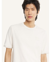 MAISON KITSUNE STAMP RINGER TEE-SHIRT