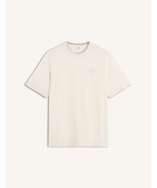 Maison Kitsune(メゾンキツネ)の「MAISON KITSUNE STAMP RINGER TEE-SHIRT(Tシャツ/カットソー・メンズ・ベージュ・XS/L/M/S)」の2枚目の写真