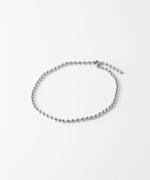 URBAN RESEARCH Sonny Label(アーバンリサーチサニーレーベル)の「ボールチェーンネックレス(ネックレス・レディース・シルバー/ゴールド・ONE)」の3枚目の写真