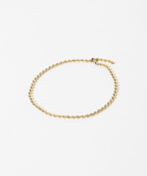 URBAN RESEARCH Sonny Label(アーバンリサーチサニーレーベル)の「ボールチェーンネックレス(ネックレス・レディース・シルバー/ゴールド・ONE)」の8枚目の写真