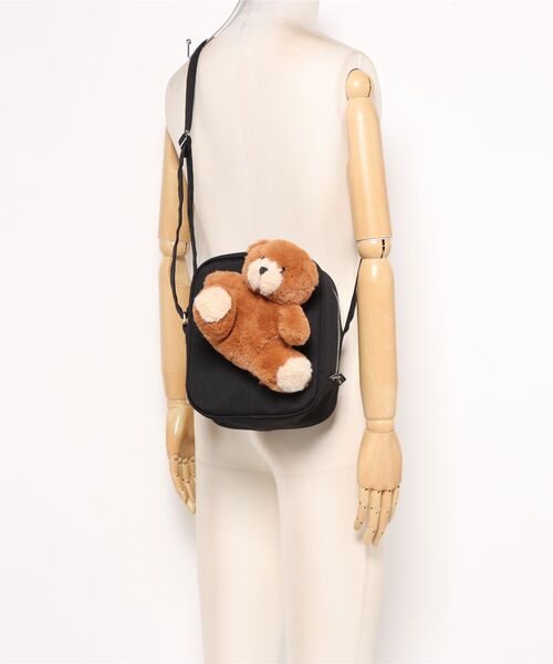 Little sunny bite(リトルサニーバイト)の「/Little Sunny Bite /bear shoulder bag(ショルダーバッグ・レディース・ピンク/ブラック・FREE)」の8枚目の写真