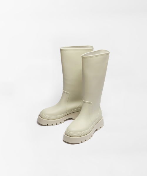 NSWE(ヌシェ)の「VLOCKER ロングレインブーツ7cm-NSW101 (4カラー)(レインシューズ・レディース・ブラウン/クリーム/カーキ/ブラック・6/6.5/7.5/8.5)」の5枚目の写真