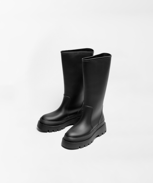 NSWE(ヌシェ)の「VLOCKER ロングレインブーツ7cm-NSW101 (4カラー)(レインシューズ・レディース・ブラウン/クリーム/カーキ/ブラック・6/6.5/7.5/8.5)」の8枚目の写真