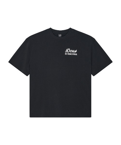 DEUS EX MACHINA（デウスエクスマキナ）の「HARAJUKU SIGN TEE（Tシャツ/カットソー・メンズ・ブルー/ブラック・XS/S/M/L）」の7枚目の写真