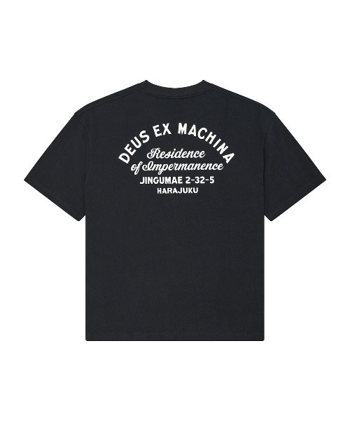 DEUS EX MACHINA（デウスエクスマキナ）の「HARAJUKU SIGN TEE（Tシャツ/カットソー・メンズ・ブルー/ブラック・XS/S/M/L）」の9枚目の写真