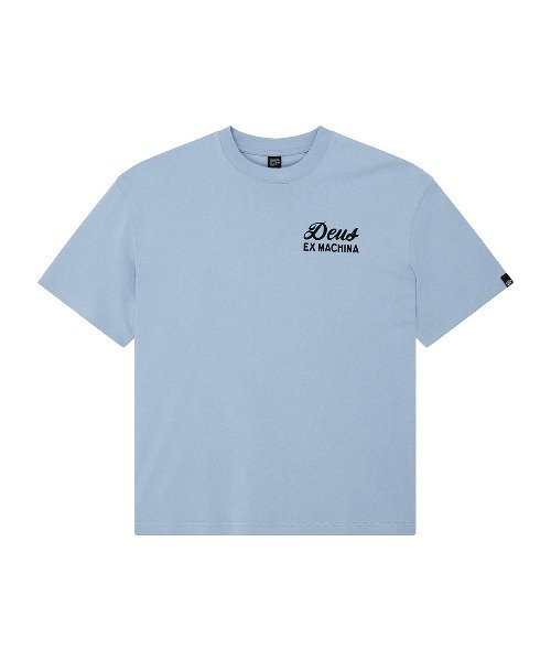 DEUS EX MACHINA（デウスエクスマキナ）の「HARAJUKU SIGN TEE（Tシャツ/カットソー・メンズ・ブルー/ブラック・XS/S/M/L）」の15枚目の写真