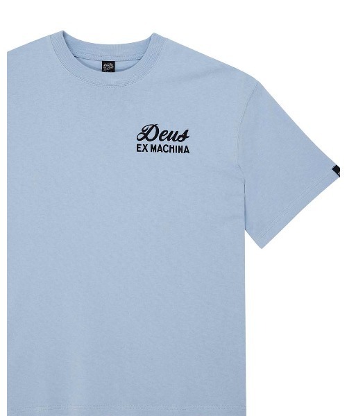 DEUS EX MACHINA（デウスエクスマキナ）の「HARAJUKU SIGN TEE（Tシャツ/カットソー・メンズ・ブルー/ブラック・XS/S/M/L）」の16枚目の写真