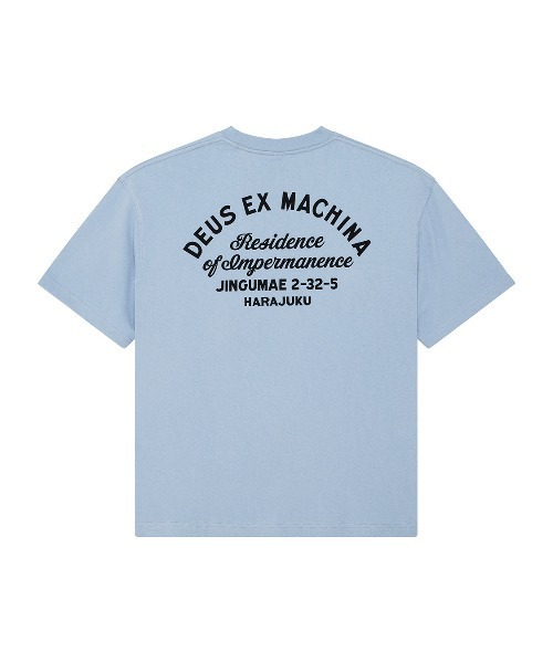 DEUS EX MACHINA（デウスエクスマキナ）の「HARAJUKU SIGN TEE（Tシャツ/カットソー・メンズ・ブルー/ブラック・XS/S/M/L）」の17枚目の写真