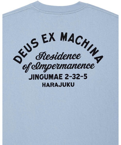 DEUS EX MACHINA（デウスエクスマキナ）の「HARAJUKU SIGN TEE（Tシャツ/カットソー・メンズ・ブルー/ブラック・XS/S/M/L）」の18枚目の写真