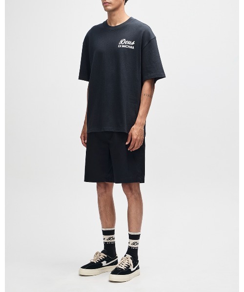 DEUS EX MACHINA（デウスエクスマキナ）の「HARAJUKU SIGN TEE（Tシャツ/カットソー・メンズ・ブルー/ブラック・XS/S/M/L）」の5枚目の写真
