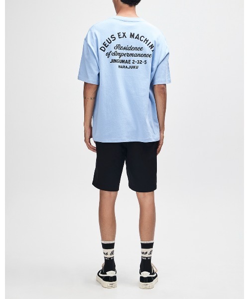 DEUS EX MACHINA（デウスエクスマキナ）の「HARAJUKU SIGN TEE（Tシャツ/カットソー・メンズ・ブルー/ブラック・XS/S/M/L）」の14枚目の写真