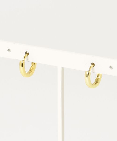 tunee(チュニー)の「【446621】カッティングリングミニフープピアス/ペア(RZ)(ピアス(両耳用)・レディース・ゴールド/シルバー・M/S/L)」の10枚目の写真