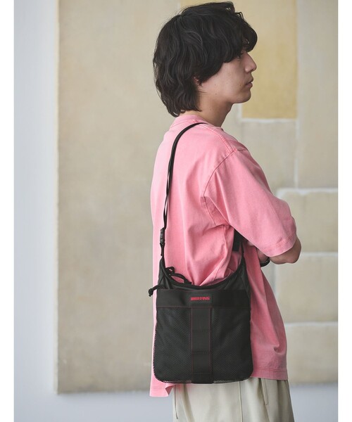 別注】＜BRIEFING＞リップストップ サコッシュ TALL（ショルダーバッグ
