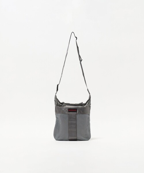 BRIEFING(ブリーフィング)の「【別注】<BRIEFING>リップストップ サコッシュ TALL(ショルダーバッグ・メンズ・グレー系/ブラック・FREE)」の5枚目の写真