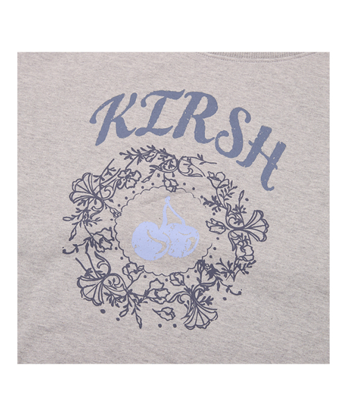 KIRSH（キルシー）の「ヴィンテージグラフィックオフショルダースウェットシャツ [メランジグレー]（スウェット・レディース・その他・1）」の5枚目の写真