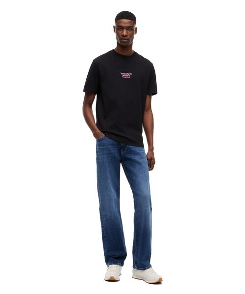 tommy jeans(トミー ジーンズ)の「セイルボートリラックスショートスリーブTシャツ(Tシャツ/カットソー・メンズ・ブラック/マルチ/ホワイト・X-SMALL/LARGE/MEDIUM/X-LARGE/SMALL)」の16枚目の写真
