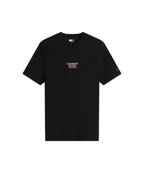 tommy jeans(トミー ジーンズ)の「セイルボートリラックスショートスリーブTシャツ(Tシャツ/カットソー・メンズ・ブラック/マルチ/ホワイト・X-SMALL/LARGE/MEDIUM/X-LARGE/SMALL)」の15枚目の写真