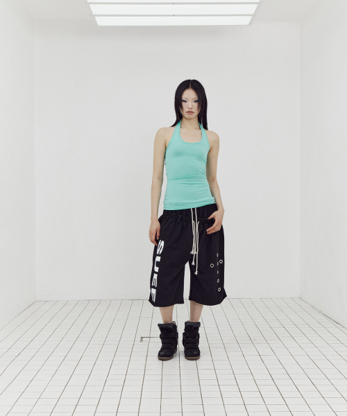 SETUP-EXE(セットアップイーエックスイー)の「BASIC HALTERNECK TOP / MINT(Tシャツ/カットソー・レディース・その他・OS)」の9枚目の写真