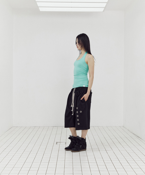 SETUP-EXE(セットアップイーエックスイー)の「BASIC HALTERNECK TOP / MINT(Tシャツ/カットソー・レディース・その他・OS)」の8枚目の写真