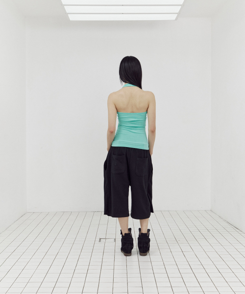 SETUP-EXE(セットアップイーエックスイー)の「BASIC HALTERNECK TOP / MINT(Tシャツ/カットソー・レディース・その他・OS)」の7枚目の写真