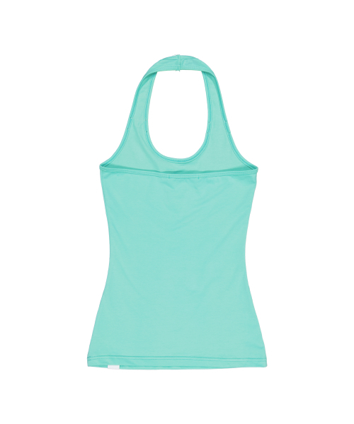 SETUP-EXE(セットアップイーエックスイー)の「BASIC HALTERNECK TOP / MINT(Tシャツ/カットソー・レディース・その他・OS)」の2枚目の写真