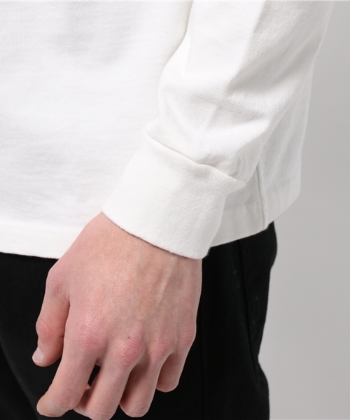 HYSTERIC GLAMOUR（ヒステリックグラマー）の「PARADICE pt ポケ付モックネックT-SH（Tシャツ/カットソー・メンズ・ホワイト/ブラック/オレンジ・SMALL/LARGE/MEDIUM）」の7枚目の写真