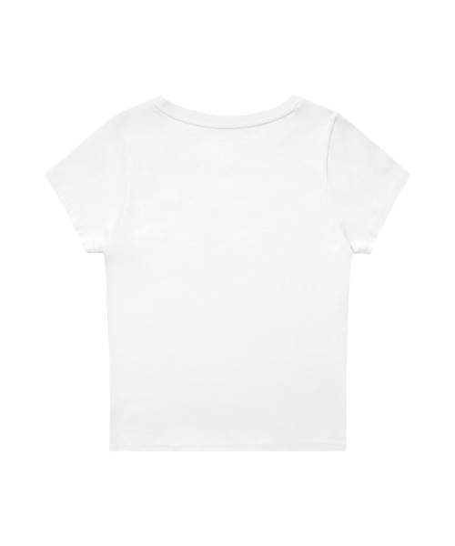 FANCY CLUB（ファンシークラブ）の「ベースクレフT（ホワイト）F26QB402（Tシャツ/カットソー・レディース・その他・ONE）」の5枚目の写真