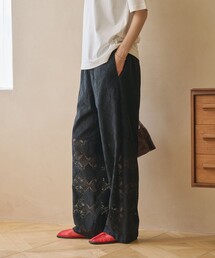 BEAUTY&YOUTH UNITED ARROWS | 【WEB限定 Wardrobe DAILY MINIMAL】レース イージーパンツ ウォッシャブル(その他パンツ)