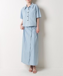 My shawty（ﾏｲｼｬｳﾃｨｰ）の「denim skirt set up（デニムスカート・レディース）」