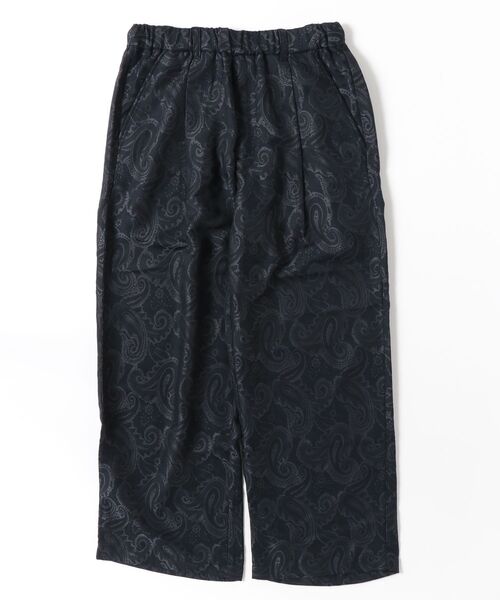 superNova.(スーパーノヴァ)の「【superNova.】Relax easy pants - Paisley jacquard(その他パンツ・メンズ・ブラック・S)」の1枚目の写真