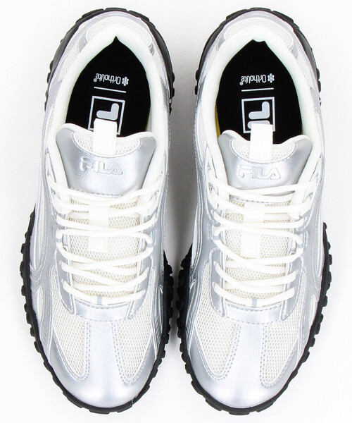 FREAK'S STORE（フリークスストア）の「限定展開 FILA/フィラ FILA ECHAPPE MS/フィラエシャッペMS（スニーカー）[23.0cm～24.5cm展開]（スニーカー・レディース・グレー・24.5cm/24.0cm/23.5cm/23.0cm）」の2枚目の写真
