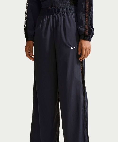 NIKE（ナイキ）の「NIKE AS W NK LACE INSET TRACK PANT / ナイキ ウィメンズ レース INSET トラック パンツ 【SP】（その他パンツ・レディース・ブラック/ダークグレー・S/M/L）」の7枚目の写真